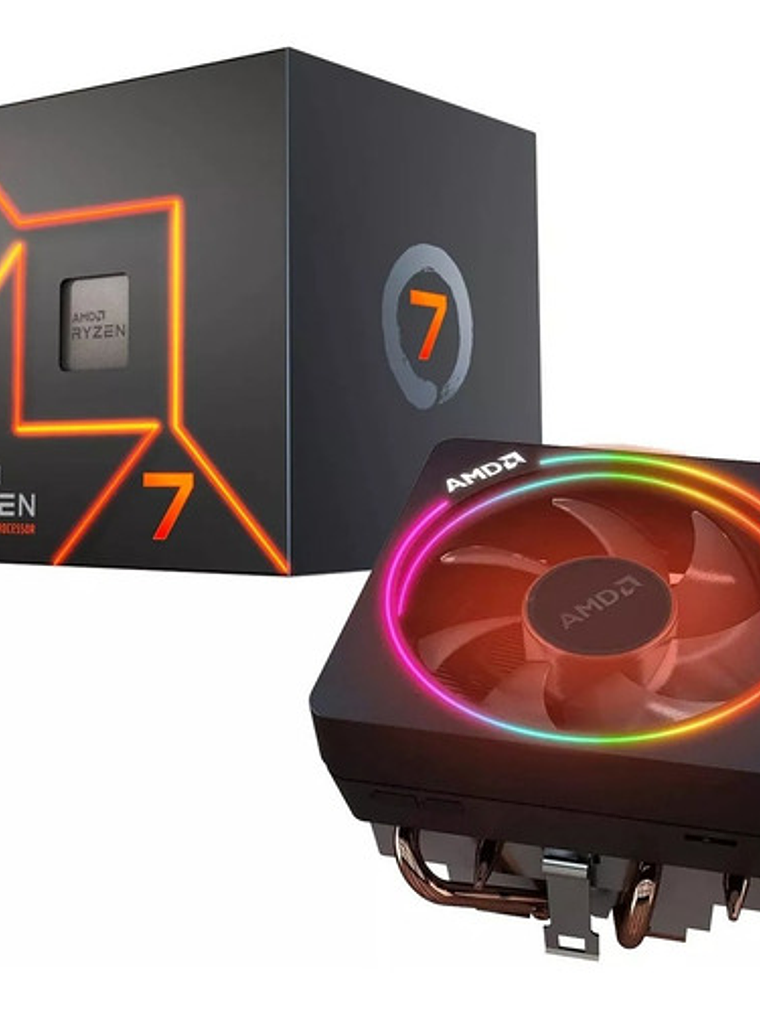 Procesador Amd Ryzen 7 7700 Am5 5.3ghz Ddr5 Pc Con Video 1