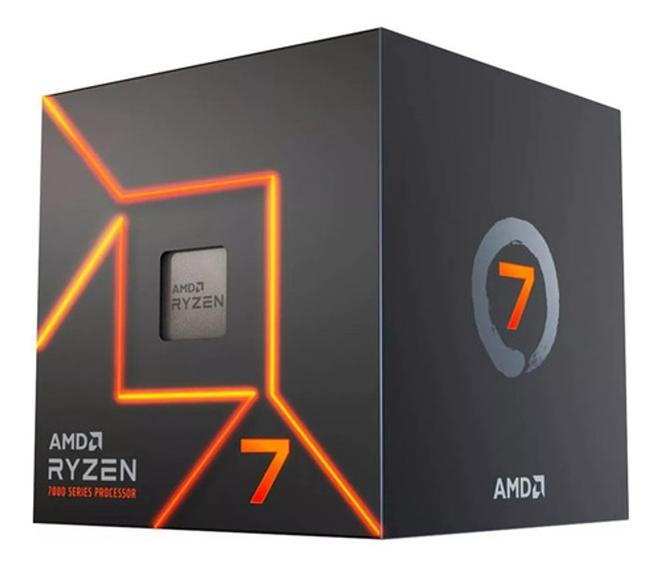 Procesador Amd Ryzen 7 7700 Am5 5.3ghz Ddr5 Pc Con Video 2