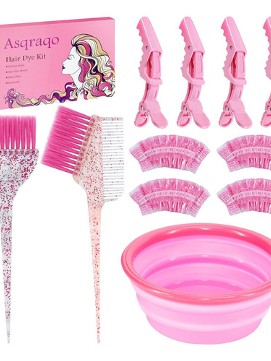 Kit De 11 Piezas Para Colorear El Cabell 1