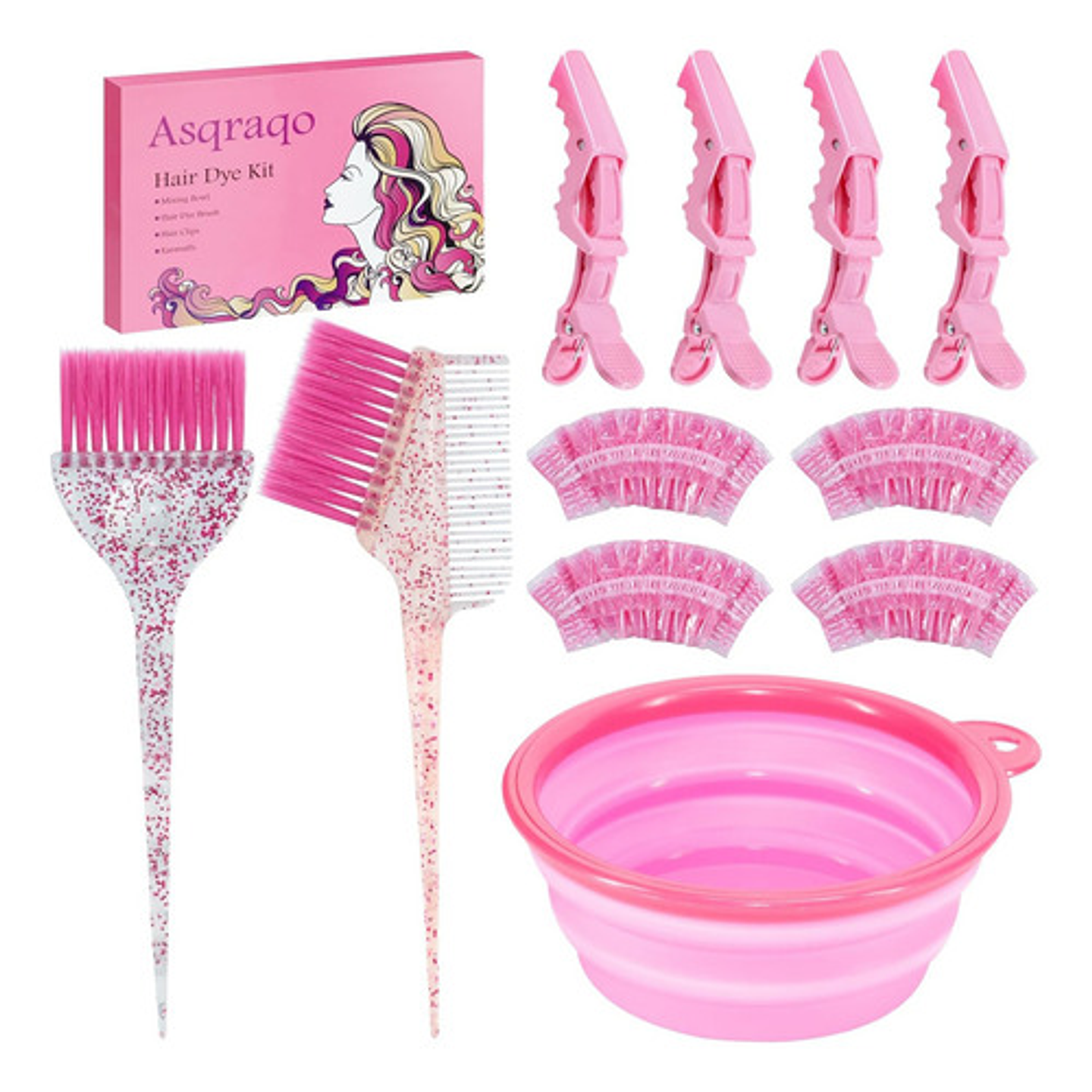 Kit De 11 Piezas Para Colorear El Cabell 1