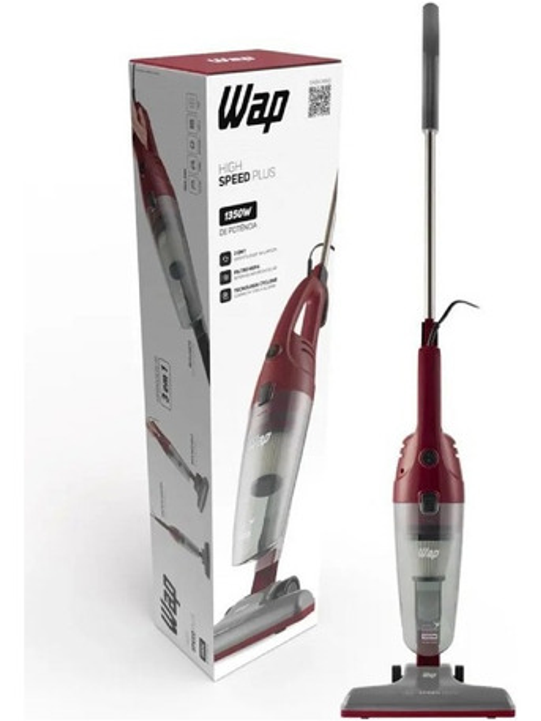 Aspirador De Pó Vertical E Portátil Wap High Speed 8