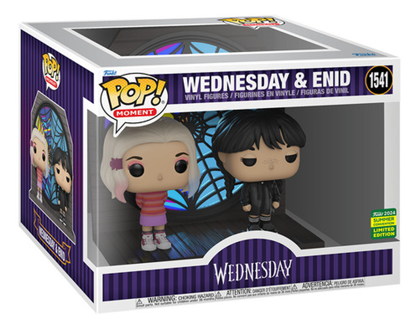Funko Pop Sdcc 2024 Wednesday & Enid #1541 1