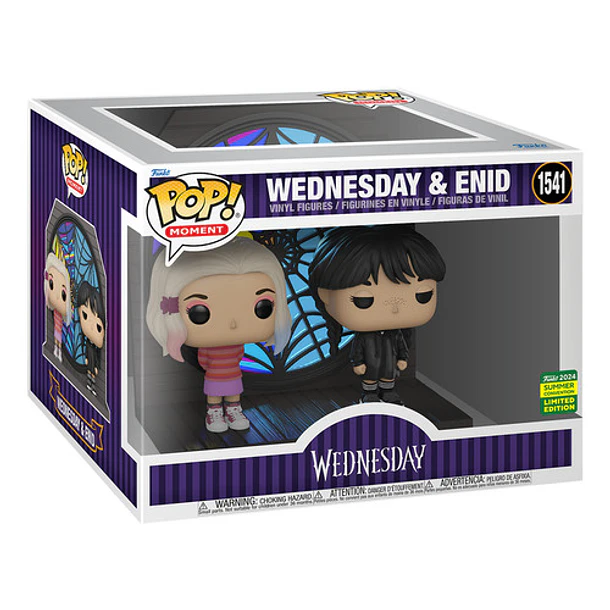 Funko Pop Sdcc 2024 Wednesday & Enid #1541
