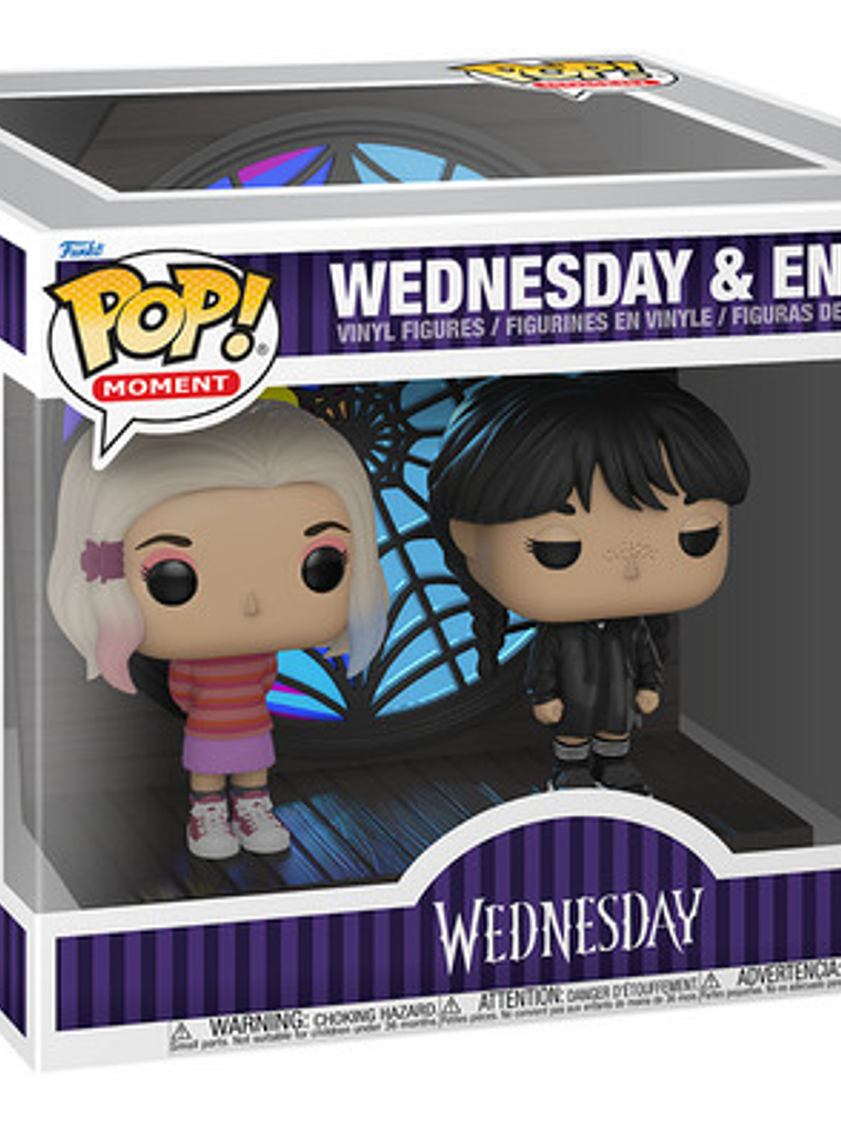 Funko Pop Sdcc 2024 Wednesday & Enid #1541 1