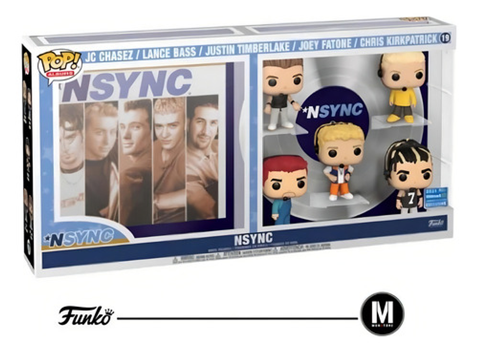 Funko Pop Rock Nsync Set Walmart Exclusive Justin Timberlake 3
