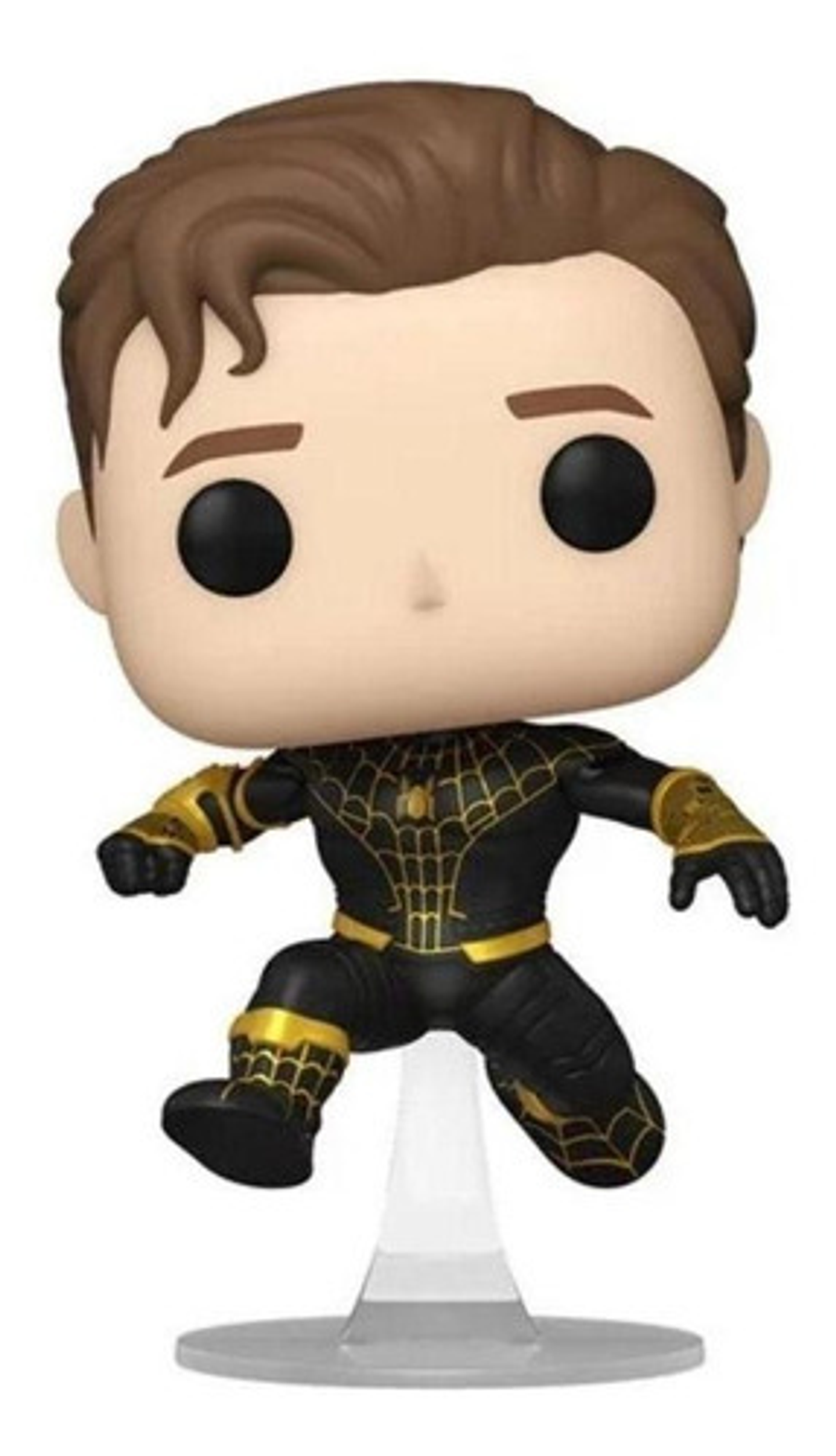Funko Pop! Nwh - Spiderman Black And Gold Unmasked #1073 2