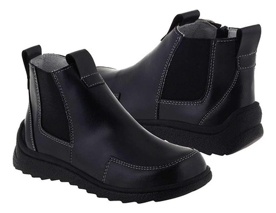 Botas Lucho 1001 18-21 Simipiel Negro 2