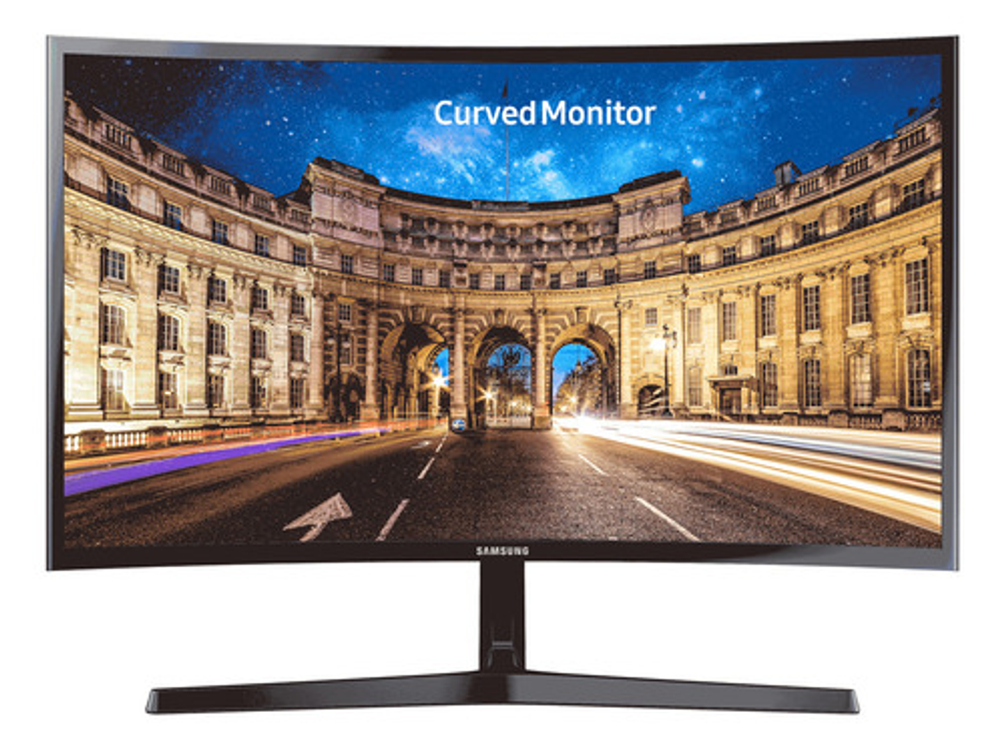 Monitor Led Samsung Curvo 24 Negro 1