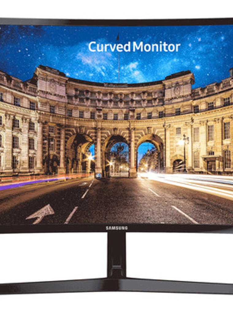 Monitor Led Samsung Curvo 24 Negro 1