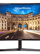 Monitor Led Samsung Curvo 24 Negro - thumbnail 1