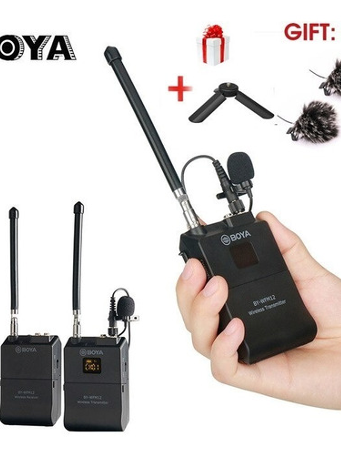 Microfone Boya By-wfm12 1