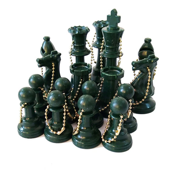 Set De 17 Llaveros - Color Verde 1