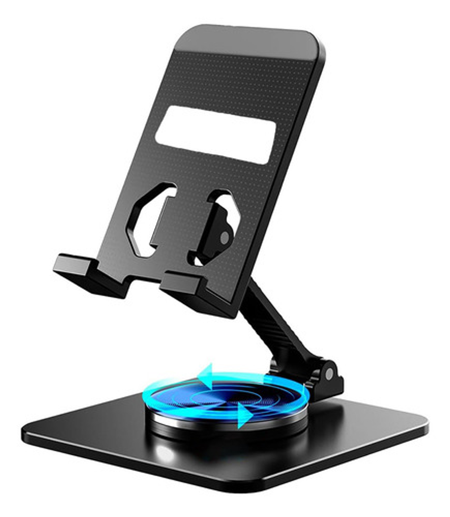 Soporte Base De Celular Plegable Para Slim Holder Escritorio,soporte Celular Escritorio,soporte Celular,porta Celular Negro 1