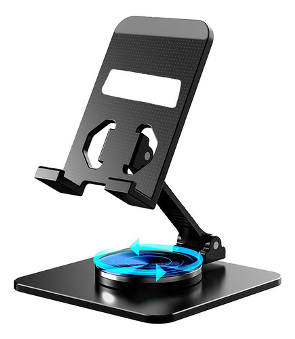 Soporte Base De Celular Plegable Para Slim Holder Escritorio,soporte Celular Escritorio,soporte Celular,porta Celular Negro 1
