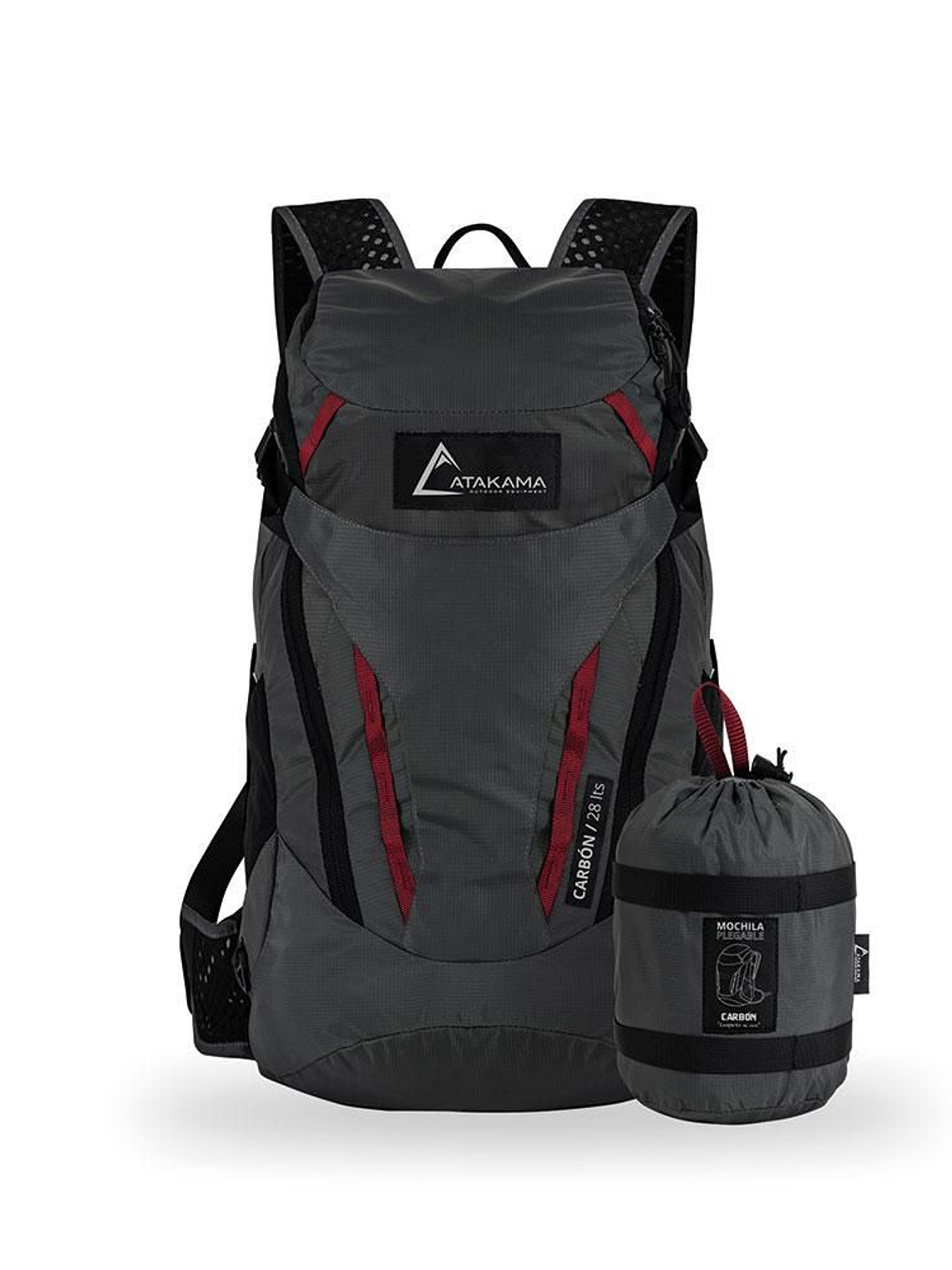Mochila plegable Carbón 28 Lt 1