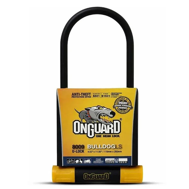 Candado Bicicleta U-Lock Bulldog Ls 115mm X 292mm