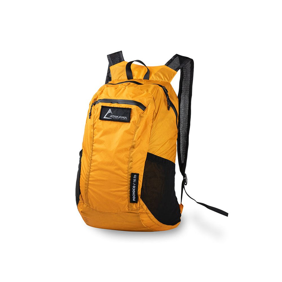 Mochila plegable Pochoco 16 Lt naranja 2