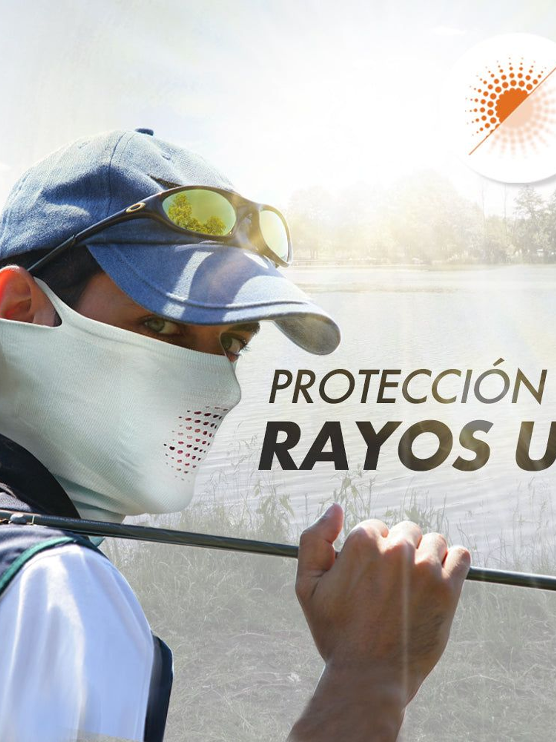 Bandanas Deportiva Tejido Extrafino Protección UV X1 - Negro 4