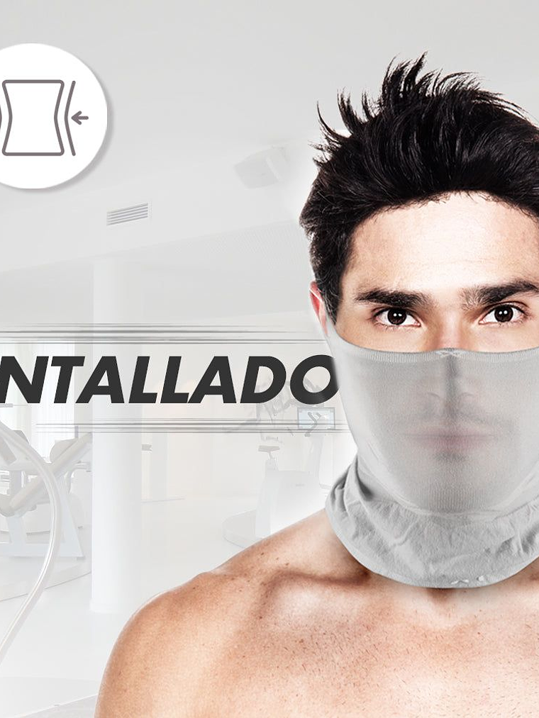 Bandanas Deportiva Tejido Extrafino Protección UV X1 - Negro 5