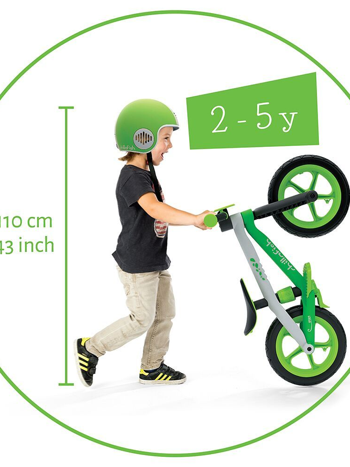 Bicicleta de Equilibrio BMXie 02 Lime 4