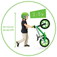 Bicicleta de Equilibrio BMXie 02 Lime - thumbnail 4