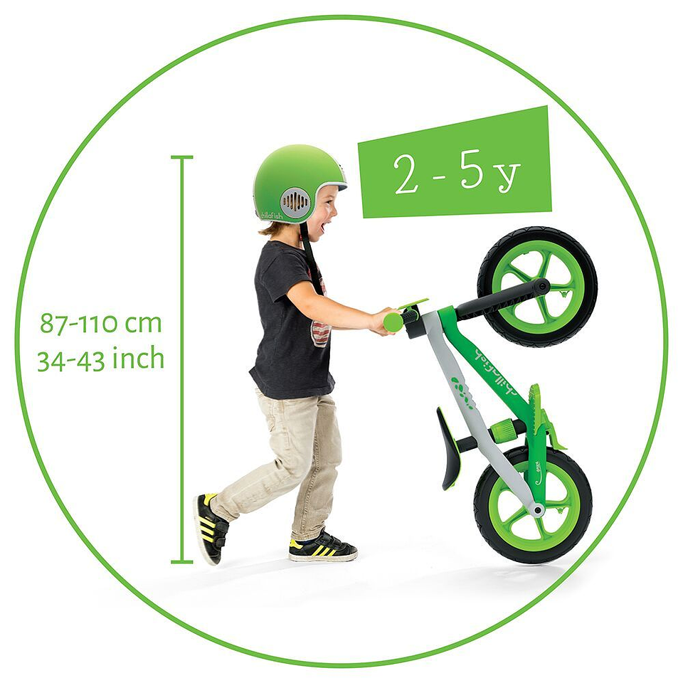 Bicicleta de Equilibrio BMXie 02 Lime 4