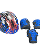 Set de casco y protecciones Hook Azul HK-331 - vignette 3