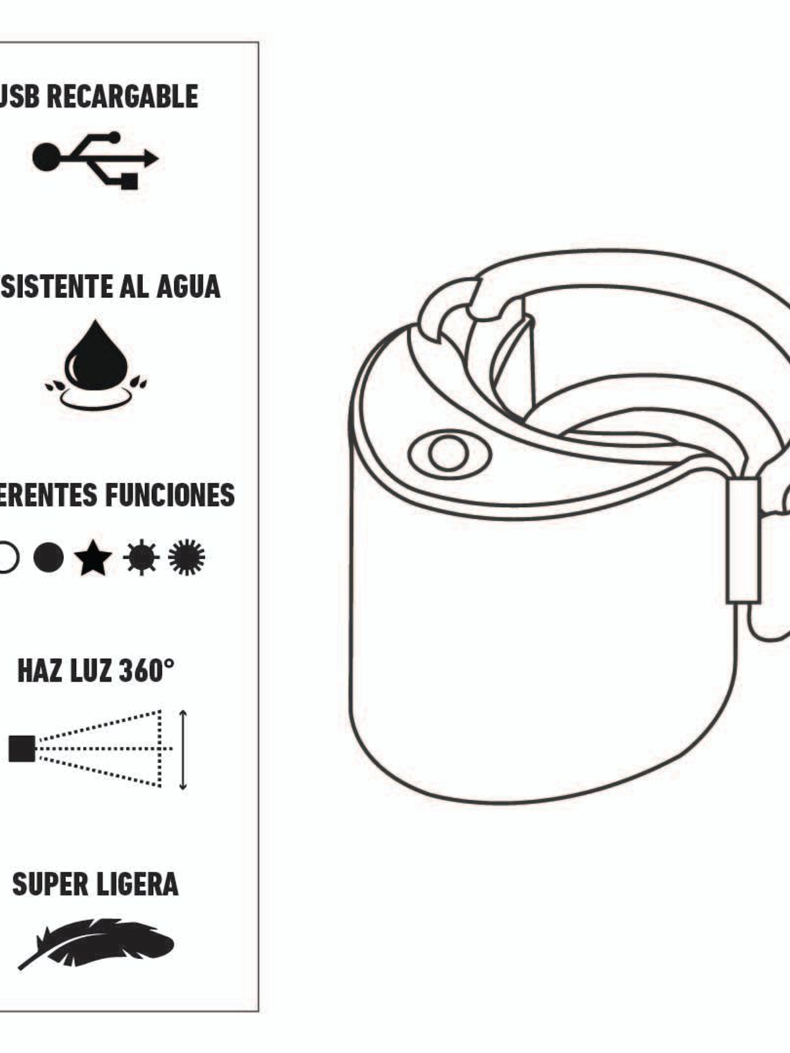 Luces Delantera/Trasera Para Bicicletas Knog Cobber Lil Twinpack 5