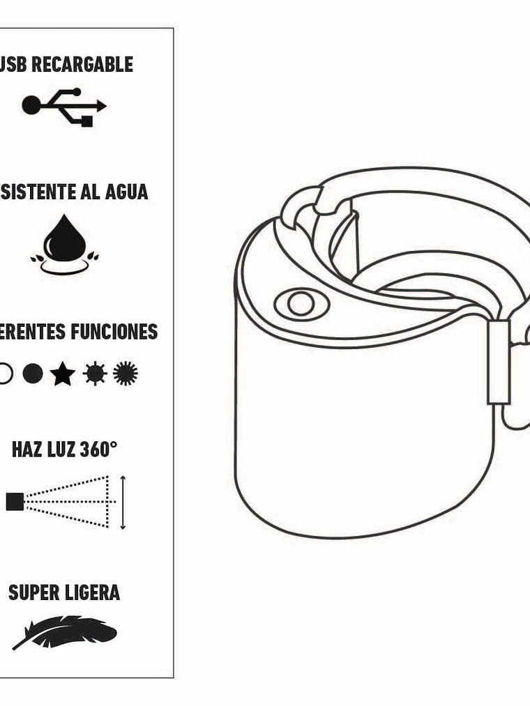 Luces Delantera/Trasera Para Bicicletas Knog Cobber Lil Twinpack 5
