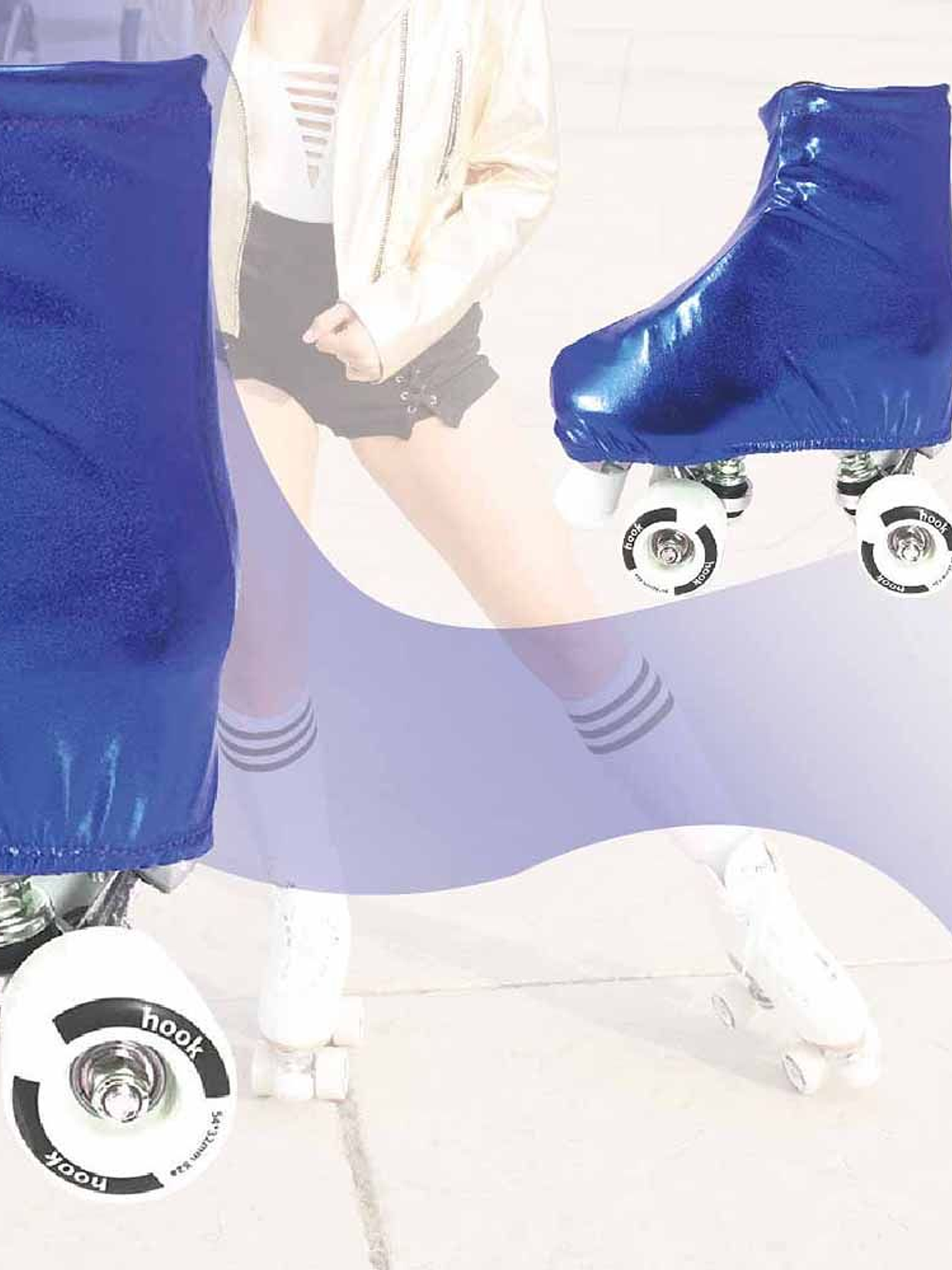 Cubre patines Hook azul 4