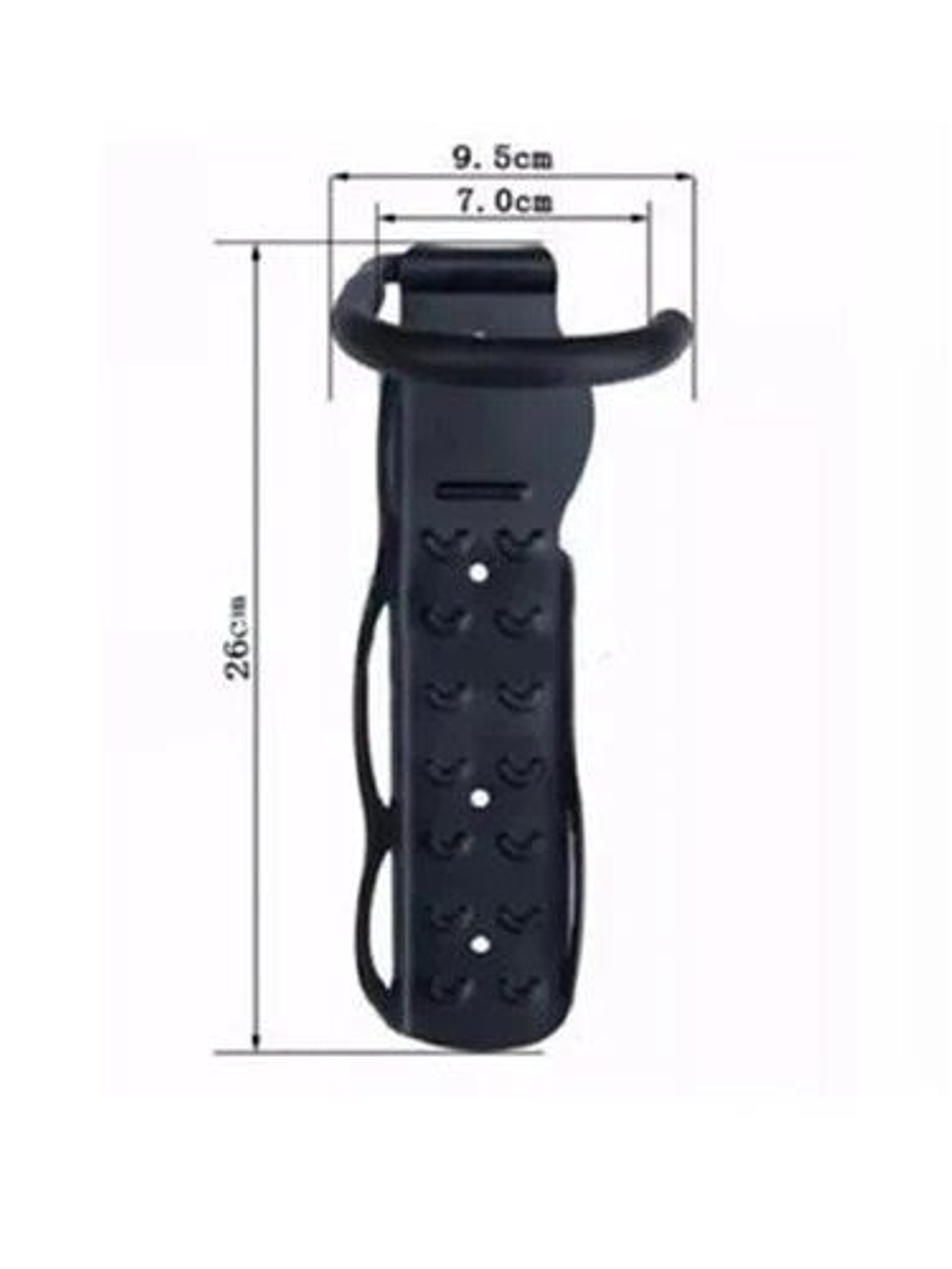 Gancho porta bicicletas- soporte de pared muro 4