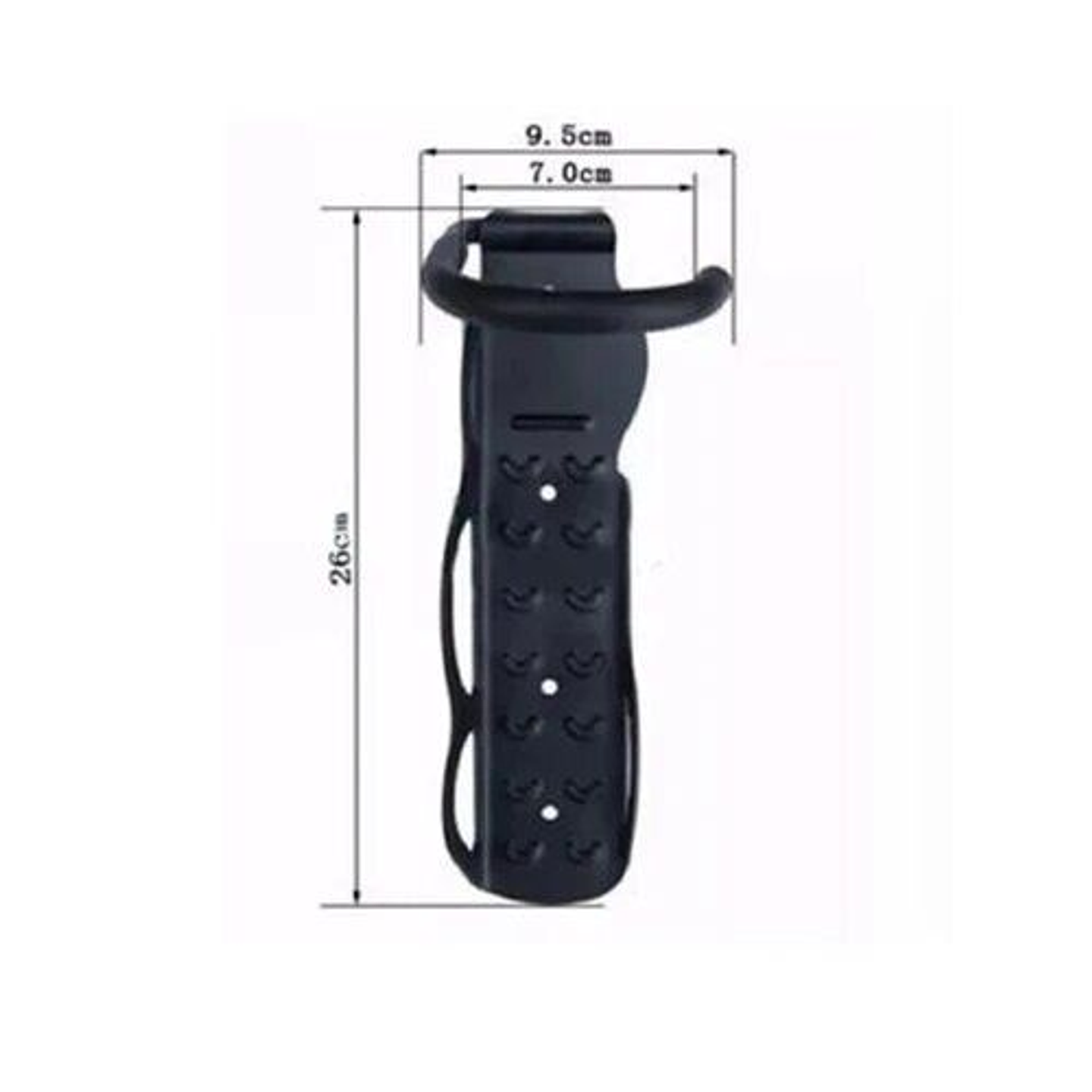 Gancho porta bicicletas- soporte de pared muro 4