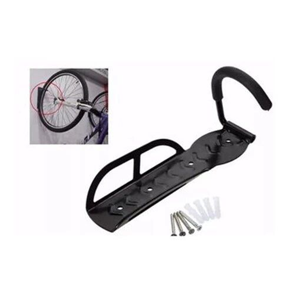 Gancho porta bicicletas- soporte de pared muro 6