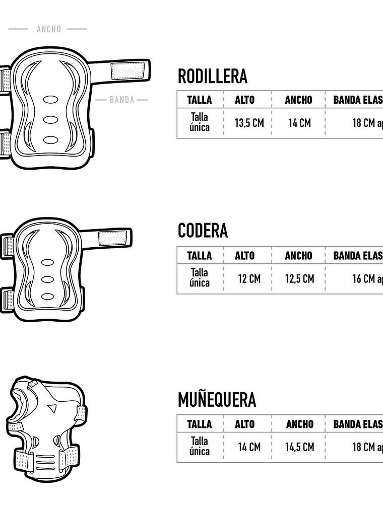 Set de casco y protecciones Hook Rosado HK-330 6