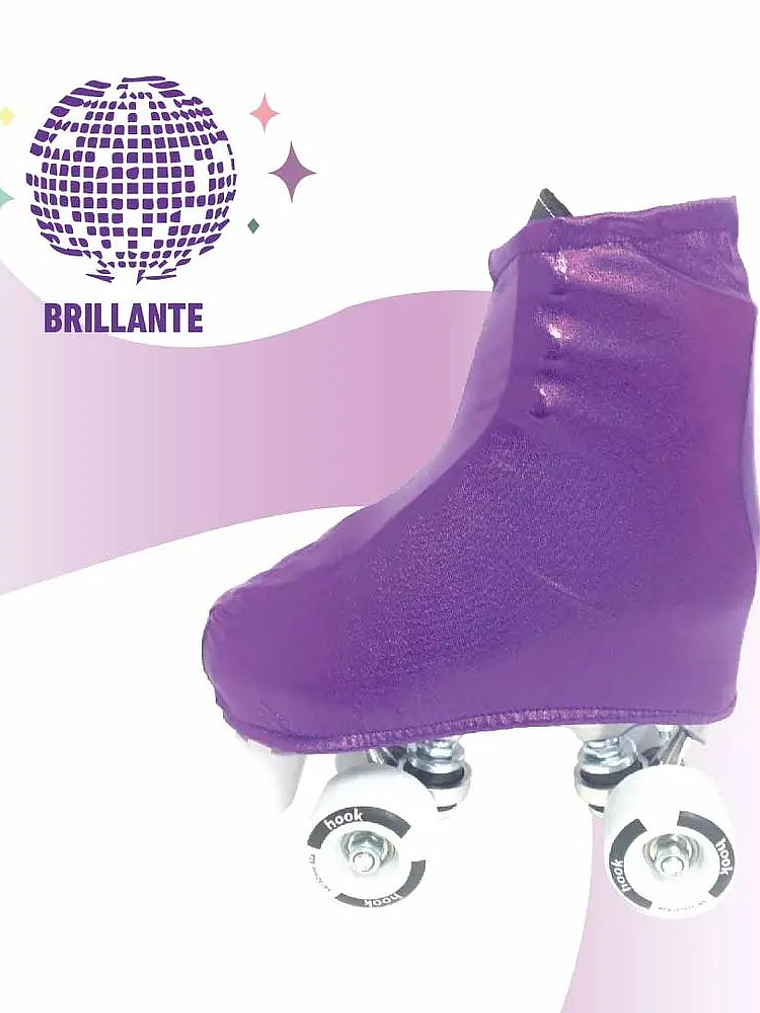 Cubre patines Hook morado 2