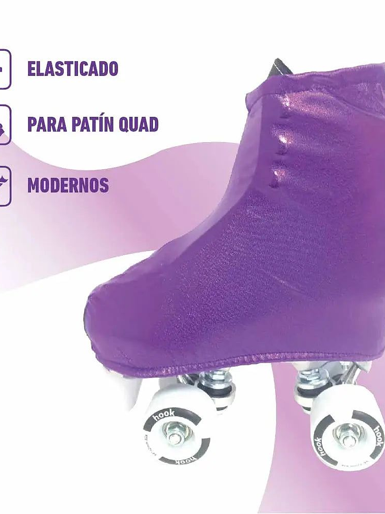 Cubre patines Hook morado 3