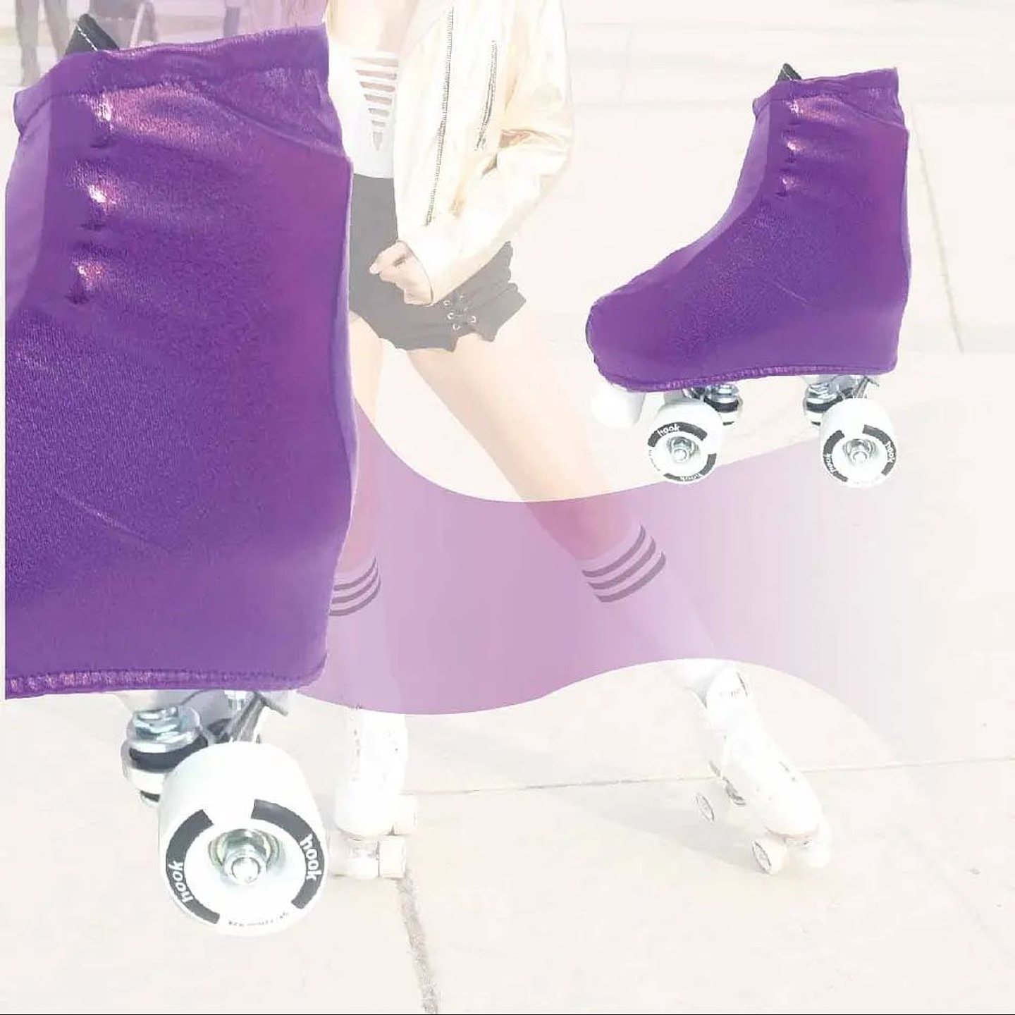 Cubre patines Hook morado 4