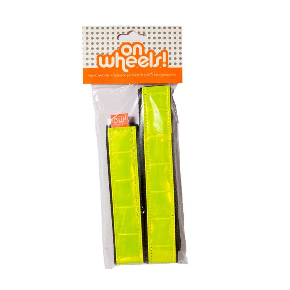 Set OnWheels! Afirma Pantalón Doble Reflectante Amarillo 3