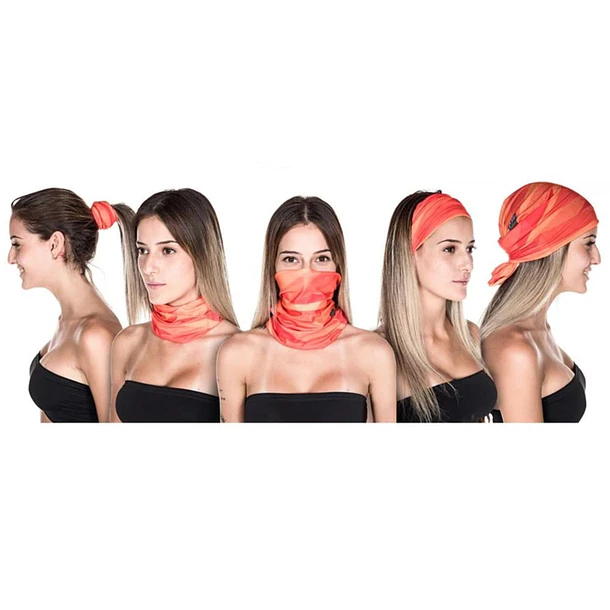 Bandana Multifuncional Protección UV E3-NEGRO 4