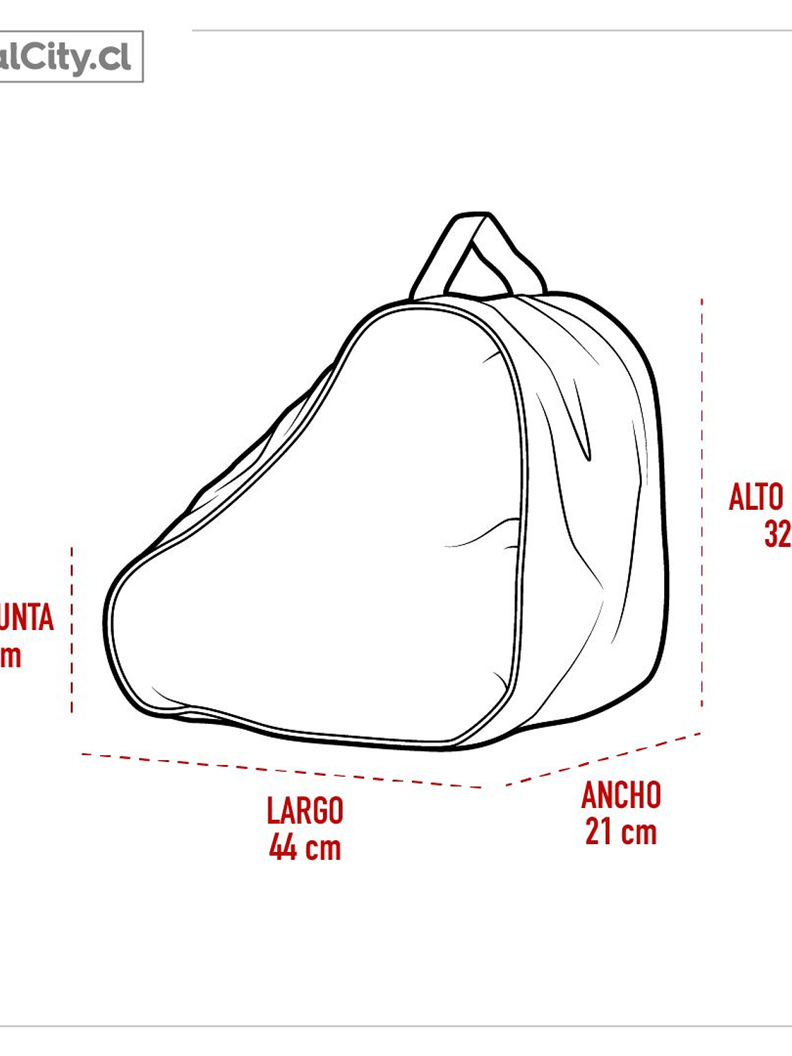 Bolso para patines Blackbull rosado 5