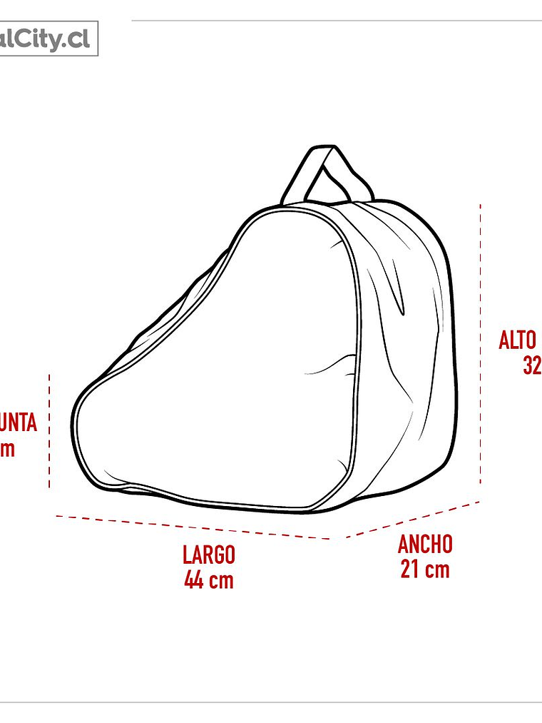 Bolso para patines Blackbull rosado 5