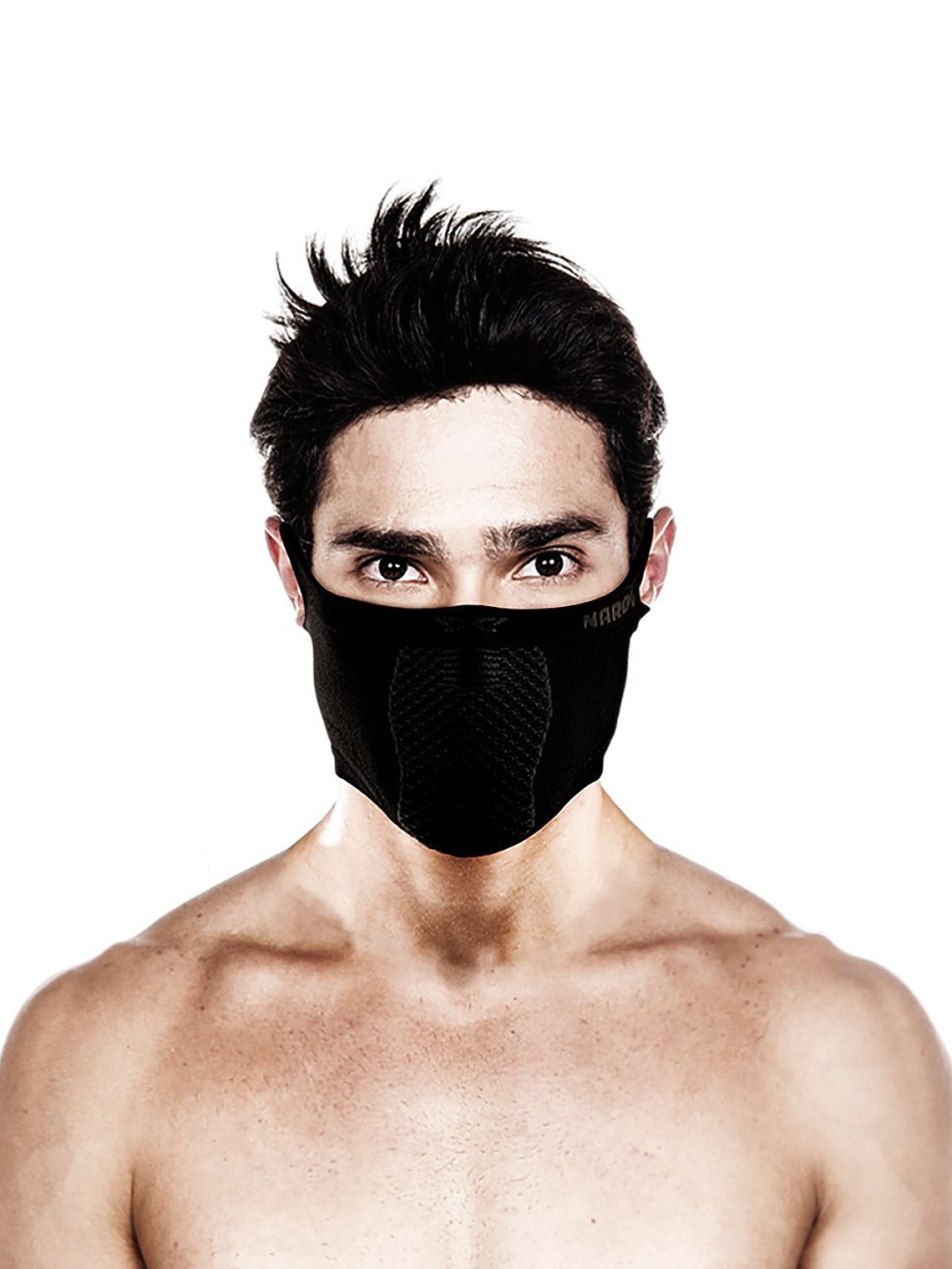 Bandana Deportiva Slim-Fit Sin Cuello Reversible X5s -Negro 1