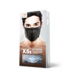 Bandana Deportiva Slim-Fit Sin Cuello Reversible X5s -Negro 2