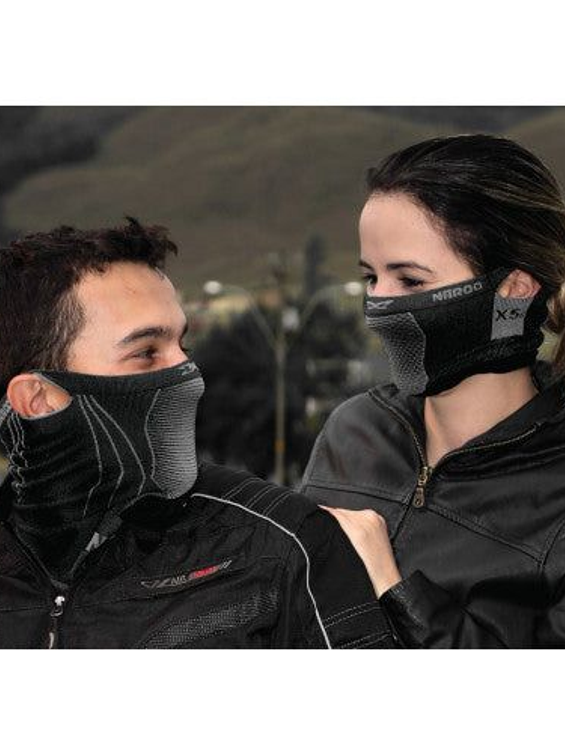 Bandana Deportiva Slim-Fit Sin Cuello Reversible X5s -Negro 4