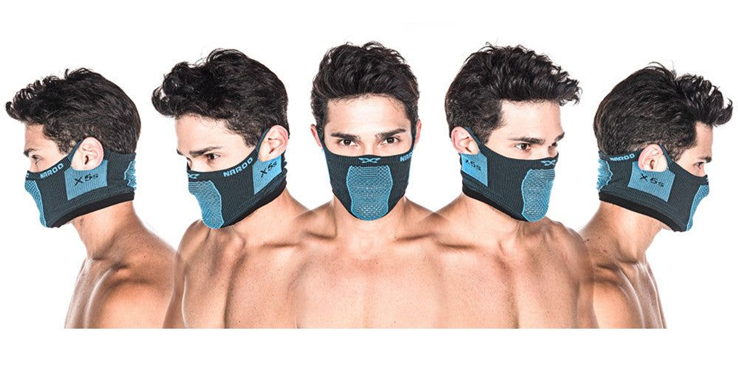 Bandana Deportiva Slim-Fit Sin Cuello Reversible X5s -Negro 6