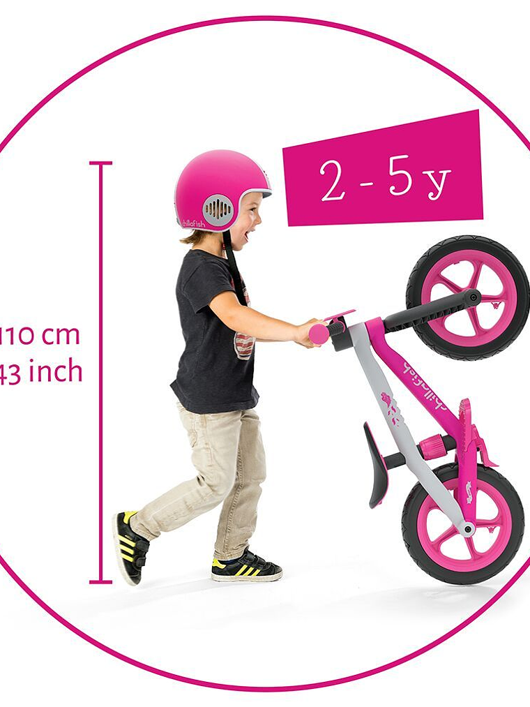 Bicicleta de Equilibrio BMXie 02 PINK 4