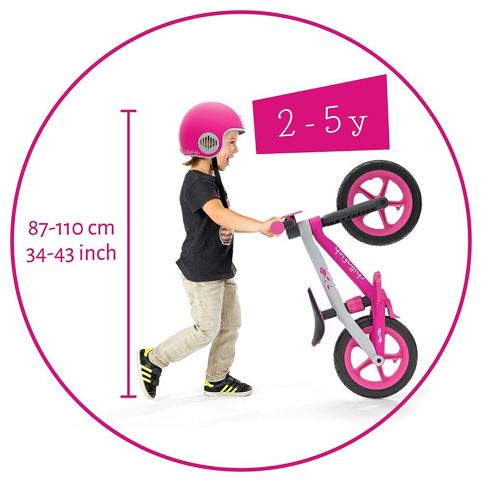 Bicicleta de Equilibrio BMXie 02 PINK 4