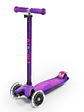 Scooter Maxi Deluxe LED Morado - Miniatura 1