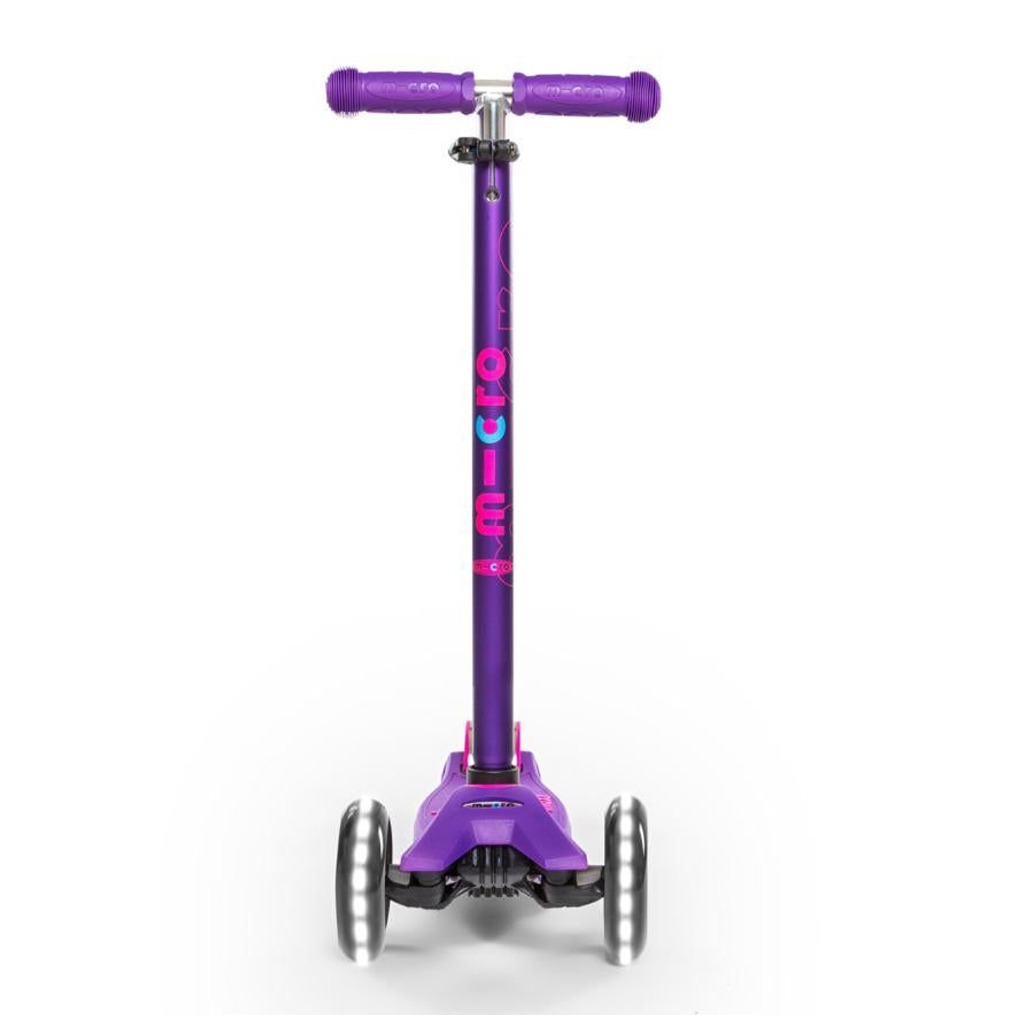 Scooter Maxi Deluxe LED Morado 2
