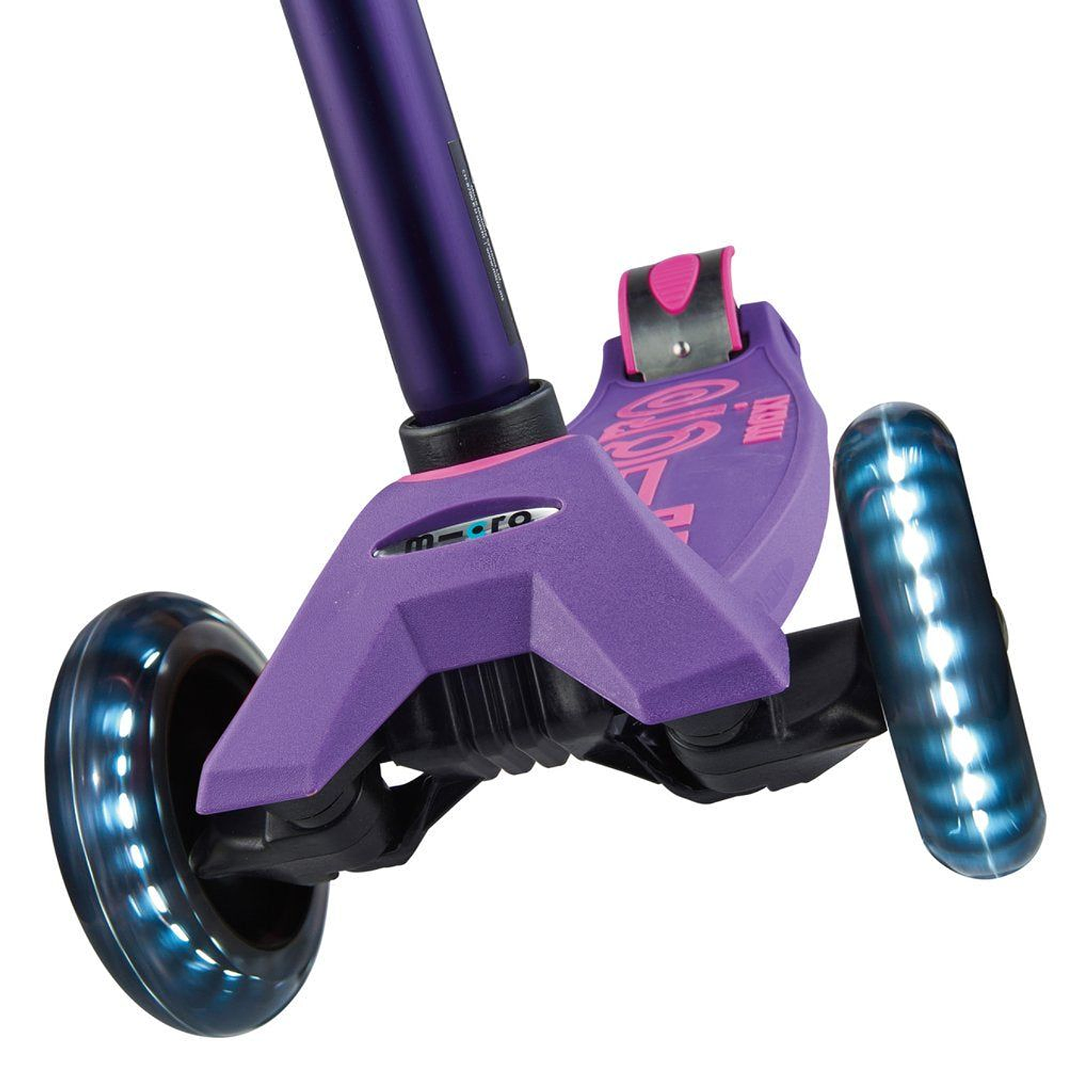 Scooter Maxi Deluxe LED Morado 4